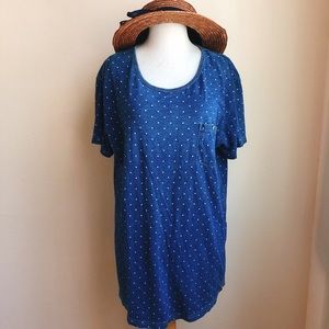 Cotton On Mineral Wash Polk Dot Jersey Tee